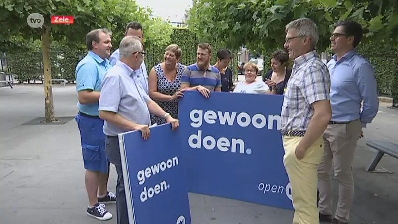 Burgemeester Zele stelt Open Vld-lijst voor