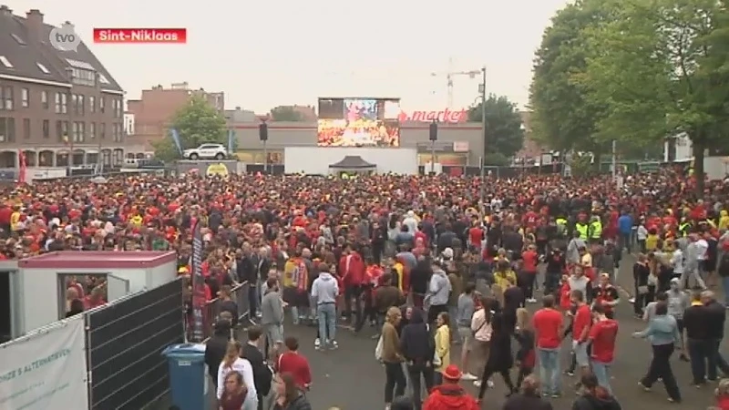 Meer dan 8.000 supporters ontgoocheld terug naar huis vanop Heymanplein