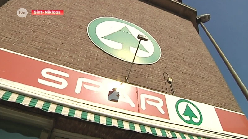 Overval op Spar in Sint-Niklaas