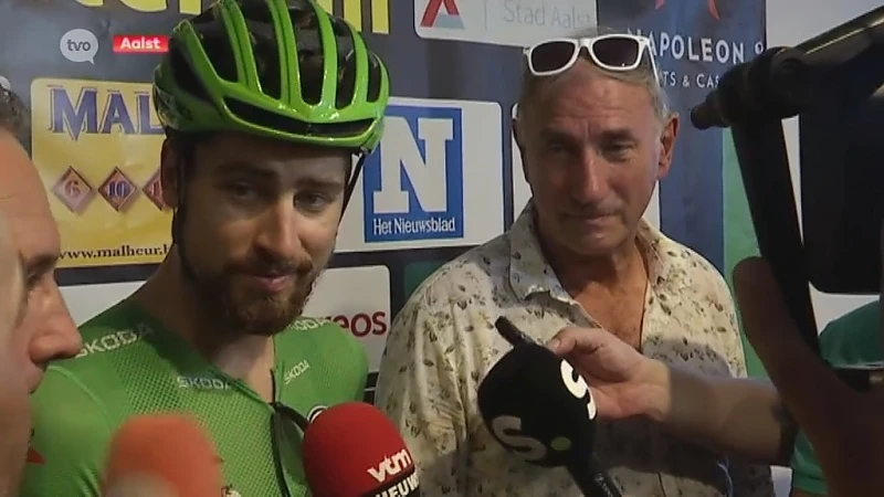 Sagan is in Aalst: "Voor mij is dit een dag zoals een andere"