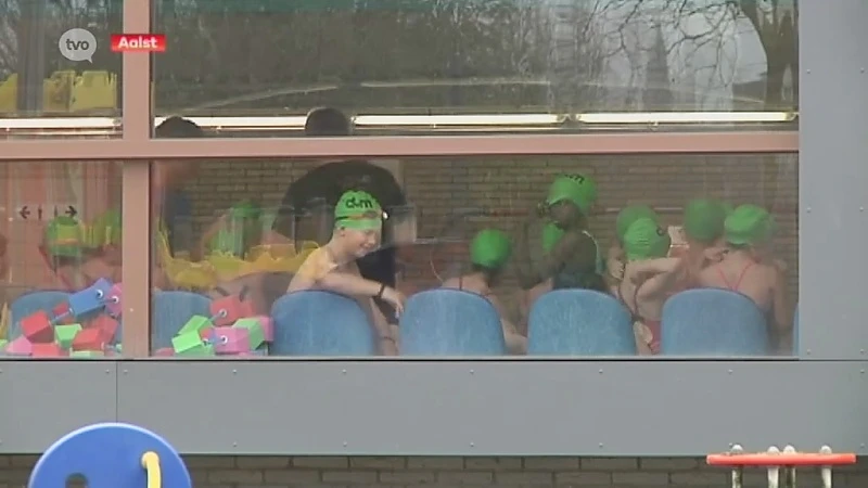 Geen buitenbad aan zwembad Aalst