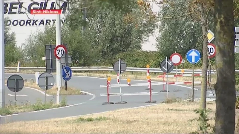 Werken Singel Sint-Niklaas begonnen, twee weken omrijden