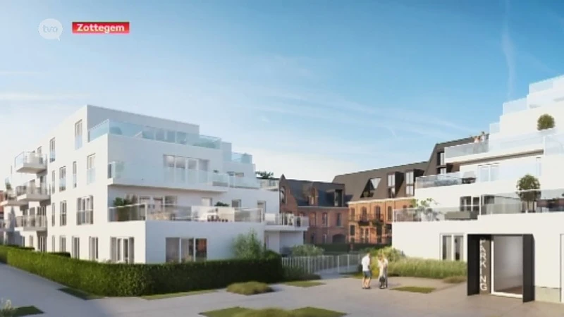 Zo gaat de site van het Oud College in Zottegem er binnenkort uitzien