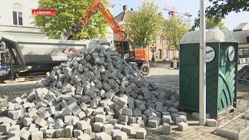 Aannemer moet heraangelegd Kerkplein opnieuw opbreken