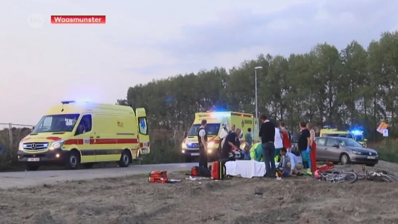Bestuurder die fietsers aanreed in Waasmunster legde positieve ademtest af
