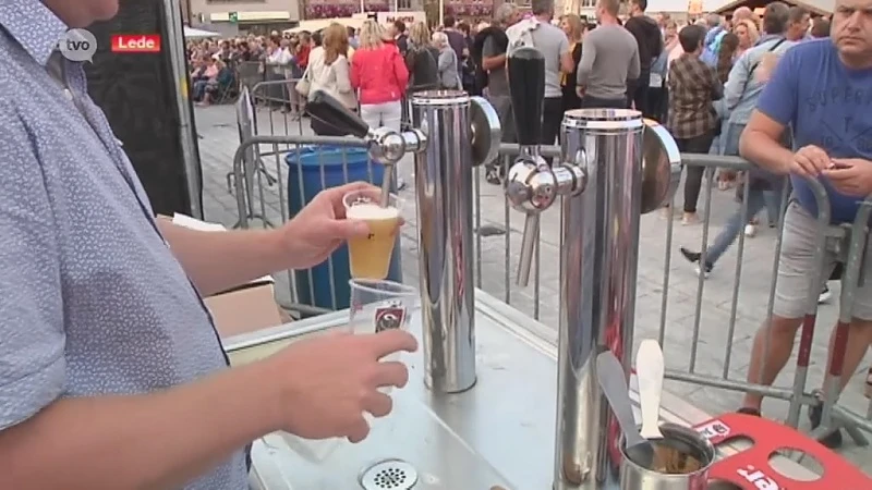 Feestelijke opening van vernieuwde marktplein in Lede