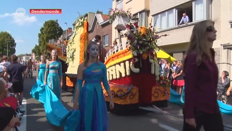 Bloemencorso Sint-Gillis-Dendermonde in teken van ‘Filmtoppers’