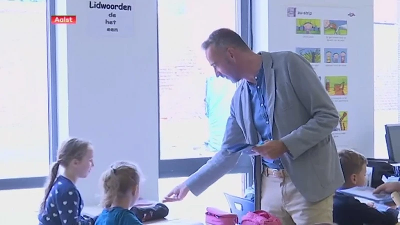 Actie rond verkeersveilig gedrag in schoolomgevingen in Aalst