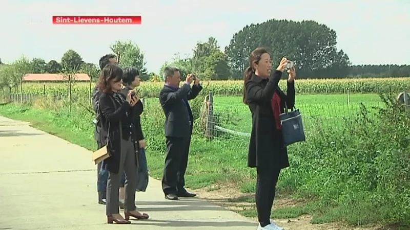 Chinezen komen kijken naar ruilverkaveling in Sint-Lievens-Houtem