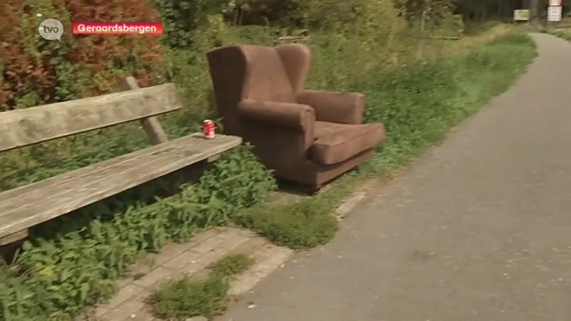 Achtergelaten afval op 1 jaar tijd verdubbeld, Geraardsbergen schakelt slimme camera in