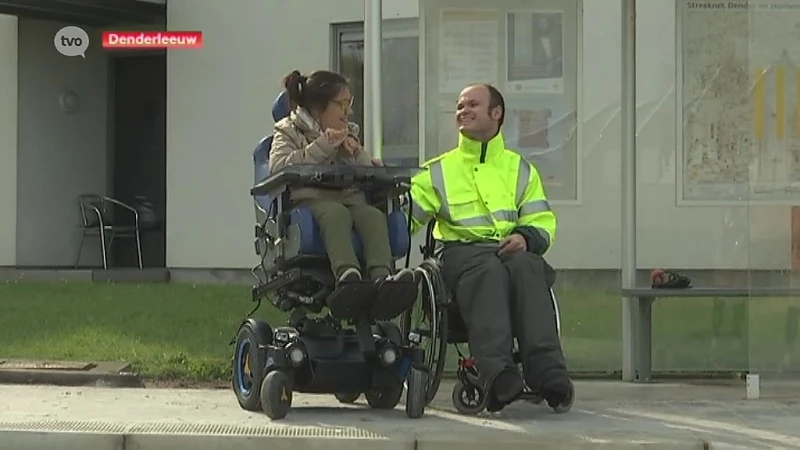 Rolstoelgebruiker Robin kan weer pendelen dankzij aangepaste perrons