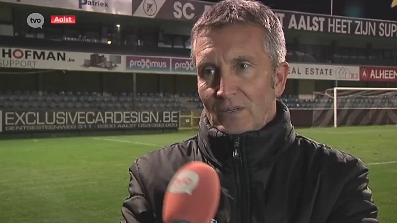 Interim-trainer Eendracht Aalst: "Vooral blij dat we de nul gehouden hebben"