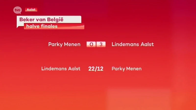 Lindemans Aalst met anderhalf been in bekerfinale