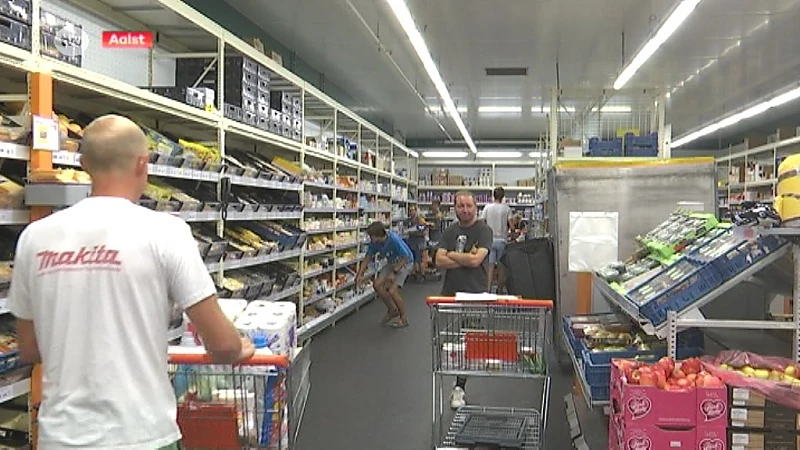 Aalsterse parkeerwachter aangevallen in supermarkt