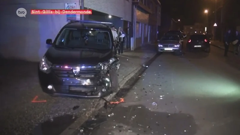 Dronken bestuurder richt ravage aan in Sint-Gillis-Dendermonde