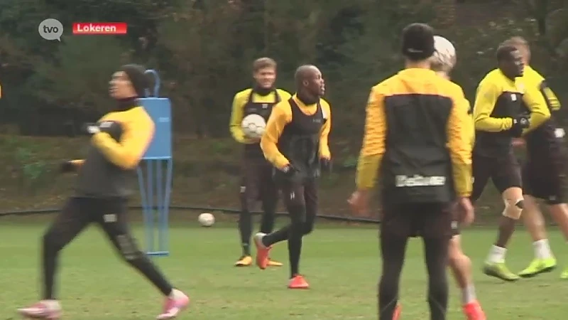 Musona traint voor het eerst mee in Lokeren