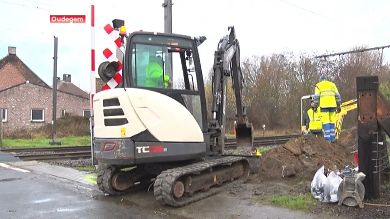 Oudegem: Treinverkeer stilgelegd na lek in gasleiding