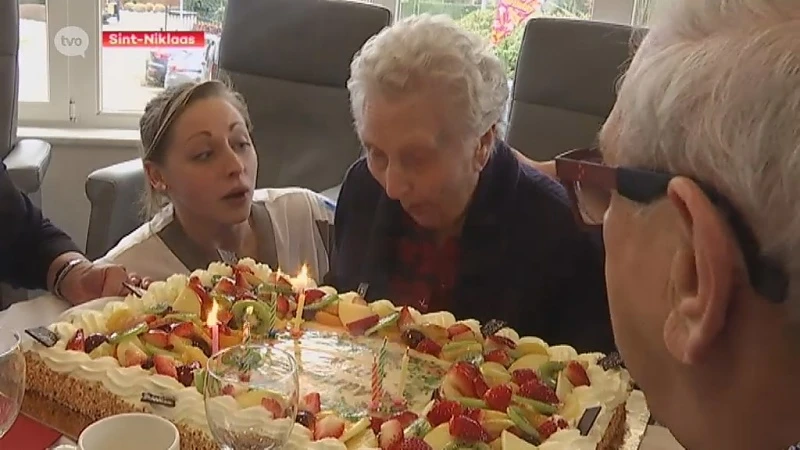 Hoofdafbeelding voor artikel Adrienne is 107, de oudste…