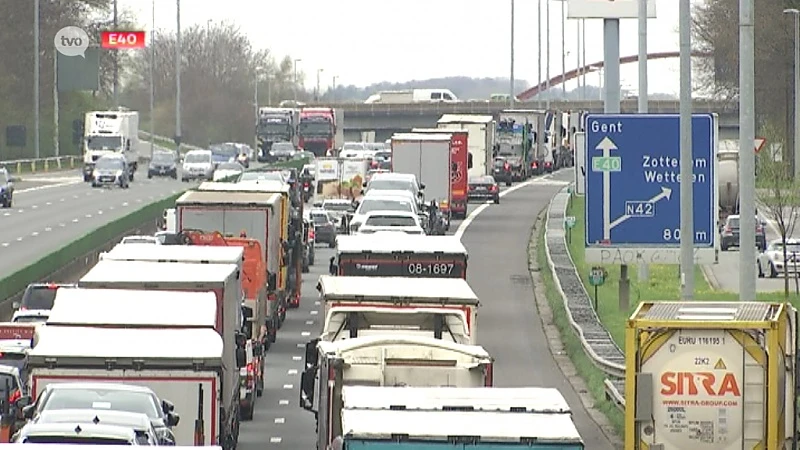 Werken op E40: Houd de komende 3 weken rekening met hinder