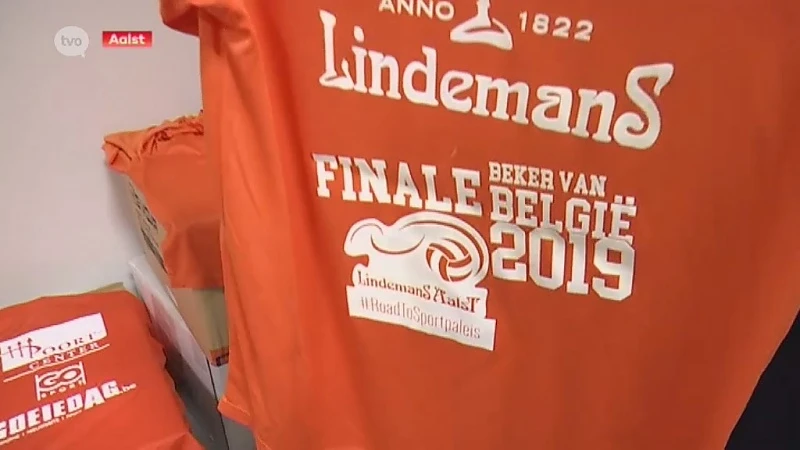 Supporters Lindemans Aalst helemaal klaar voor bekerfinale van zondag