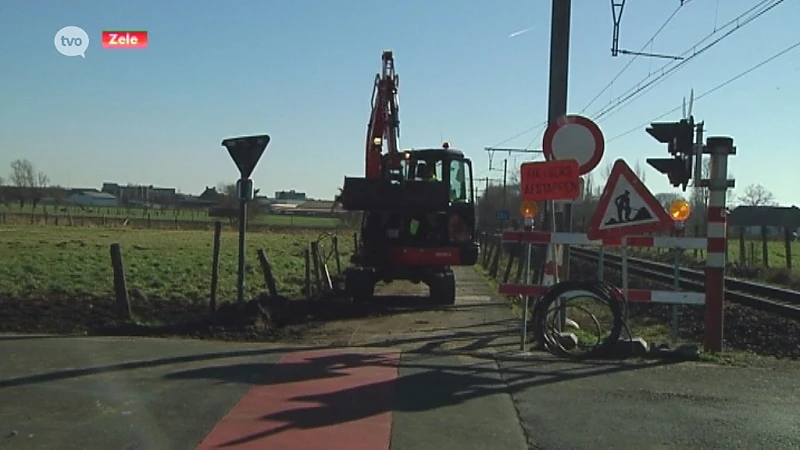 Fietspad langs spoor tussen Zele en Lokeren krijgt eindelijk verlichting