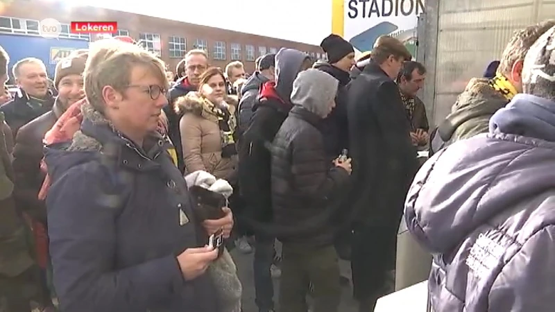 Supporters Sporting Lokeren plannen een massale actie om hun ploeg te steunen