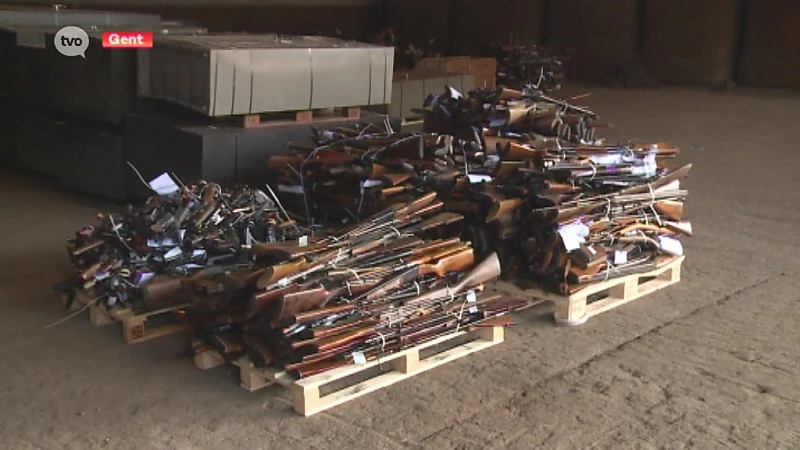 Hoofdafbeelding voor artikel Duizenden wapens vernietigd…