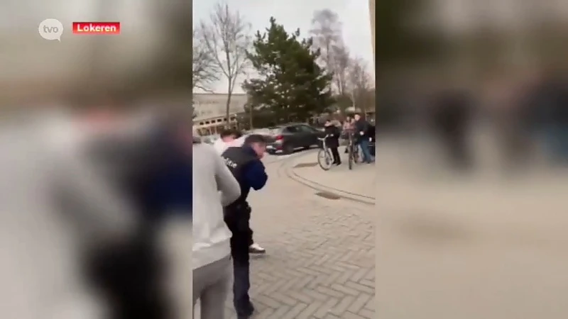 Lokeren: Twee agenten gewond na vechtpartij met jongeren aan schoolpoort