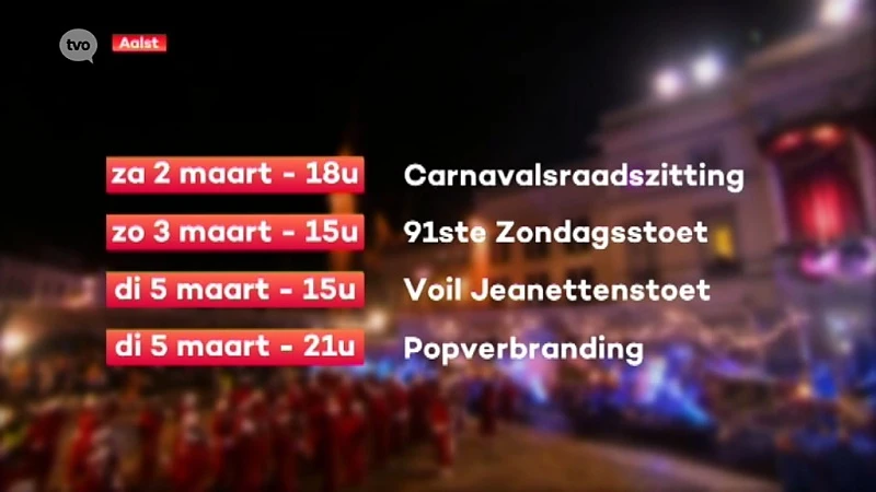 Mis niks van Aalst Carnaval dankzij TV Oost!