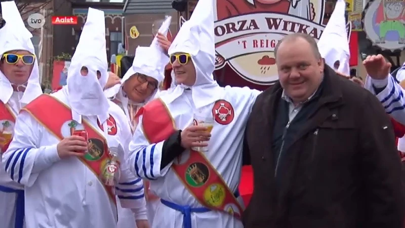 Forza Ninove-kopman Guy D'haeseleer op bezoek bij ''chocomousse'' groep in Aalst