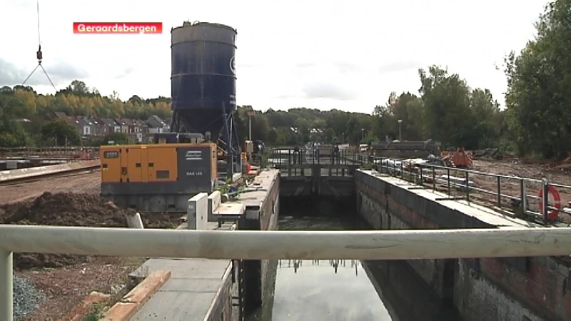 Vlaamse Waterweg wil werken aan stuw in Geraardsbergen hervatten