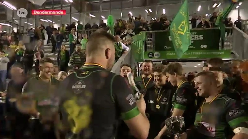 Rugby: Dendermonde wint Beker van België na thriller