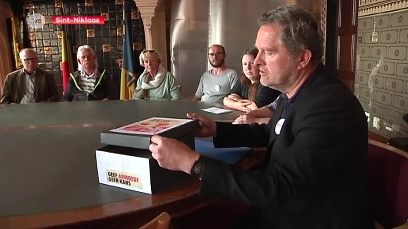 PVDA Sint-Niklaas verzamelt 872 handtekeningen in strijd tegen armoede