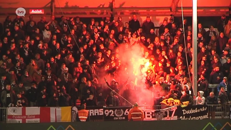 Hoofdafbeelding voor artikel Vuurpijlen Eendracht Aalst…