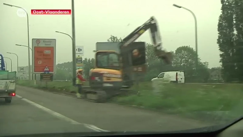 Nieuwe fase van Oosterweelwerken op E17 met een week uitgesteld