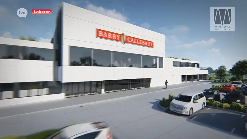 Barry Callebaut bouwt grootste chocolademagazijn ter wereld in Lokeren