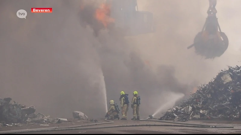 Hoofdafbeelding voor artikel Zware brand bij Belgian Scrap…