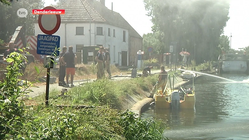 Lichaam gevonden aan sas in Denderleeuw