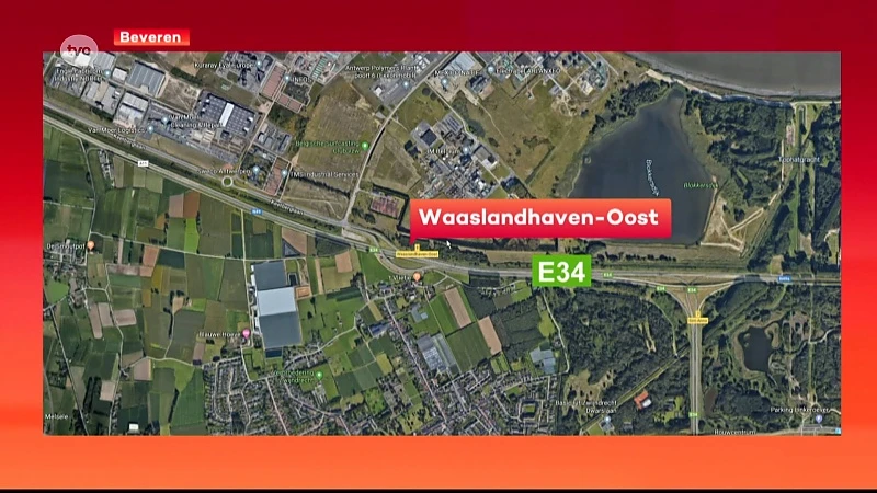 Vanaf vrijdag Oosterweelwerken op E34 aan Waaslandhaven-Oost