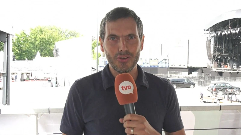 Mikaël Soinne praat met Feesten-voorzitter Timothy Heyninck: "Voor andere dagen nog tickets te krijgen"