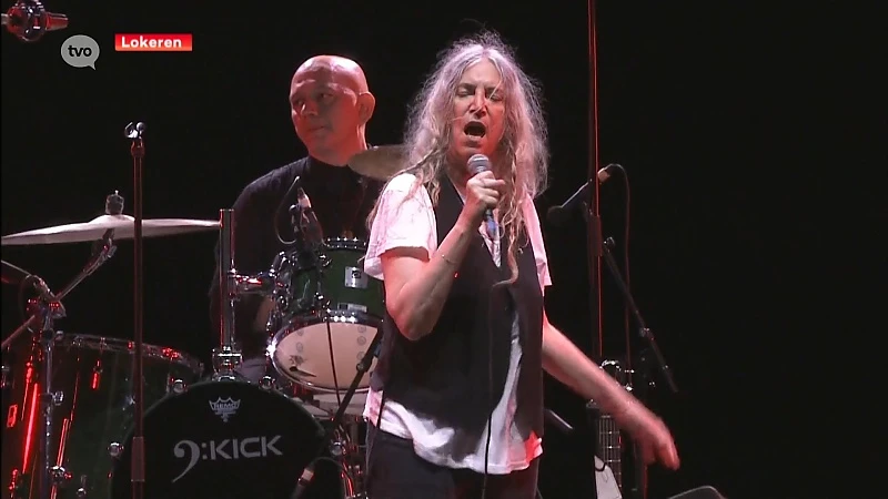 Patti Smith: 72, maar messcherp op Lokerse Feesten