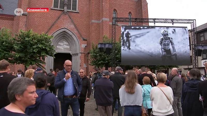 Hoofdafbeelding voor artikel Beklijvend afscheid van wielrenner…