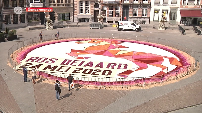 Ros Beiaard letterlijk in de bloemetjes gezet