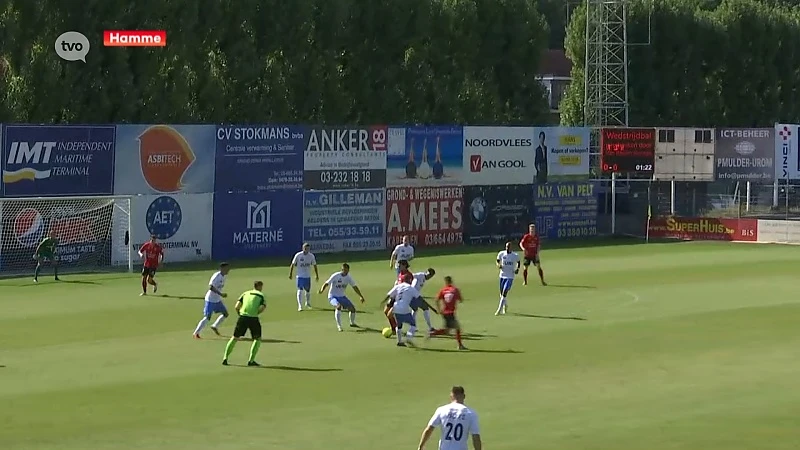 Hamme verzuimt te scoren en slikt 1-0 nederlaag in Capellen