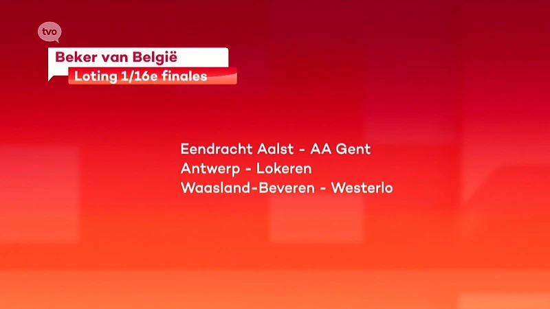 Eendracht Aalst heeft topaffiche beet in 16e finales Beker van België