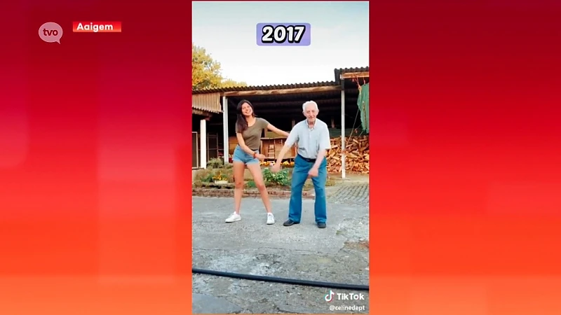 De hipste opa van het land woont in Aaigem: 114.000 likes op TikTok