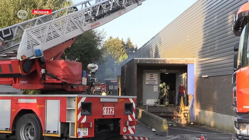 Geen gewonden en schade beperkt bij brand in Carrefour Ninove