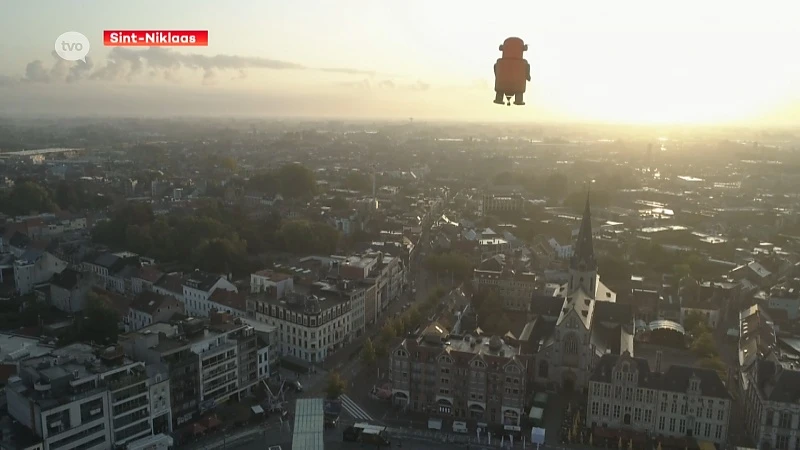 Vredefeesten: Prachtige luchtballons stijgen op vanop Grote Markt in Sint-Niklaas