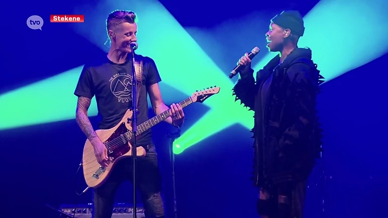 Crammerock: Skin van Skunk Anansie zingt 'Not an addict' van K's Choice mee