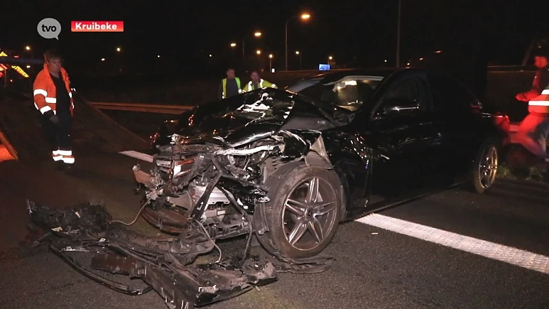 Twee keer ingereden op mobiele werf E17 op 2 dagen tijd